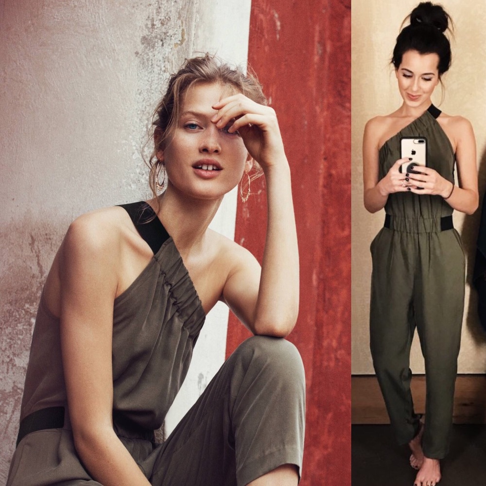 🎉HP🎉 Anthropologie Verano Jumpsuit 💚 RARE 💚 - Picture 2 of 6
